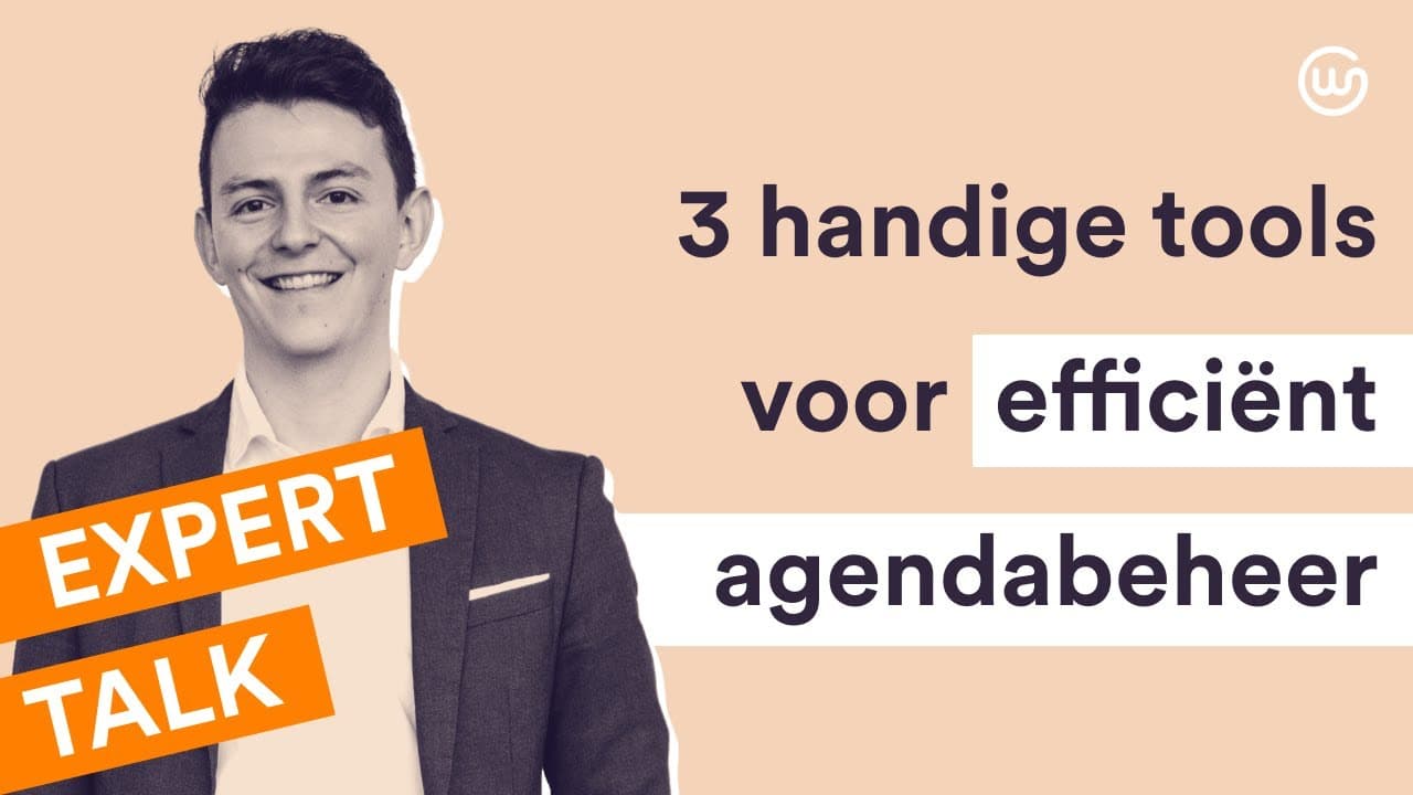Expert Talk: 3 handige tools voor efficiënt agendabeheer